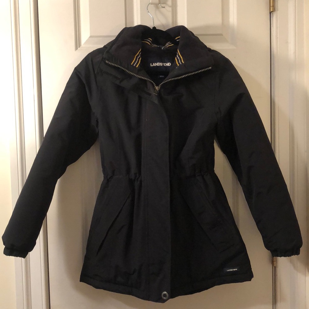 Lands’ End Hooded Squall Winter Jacket XS